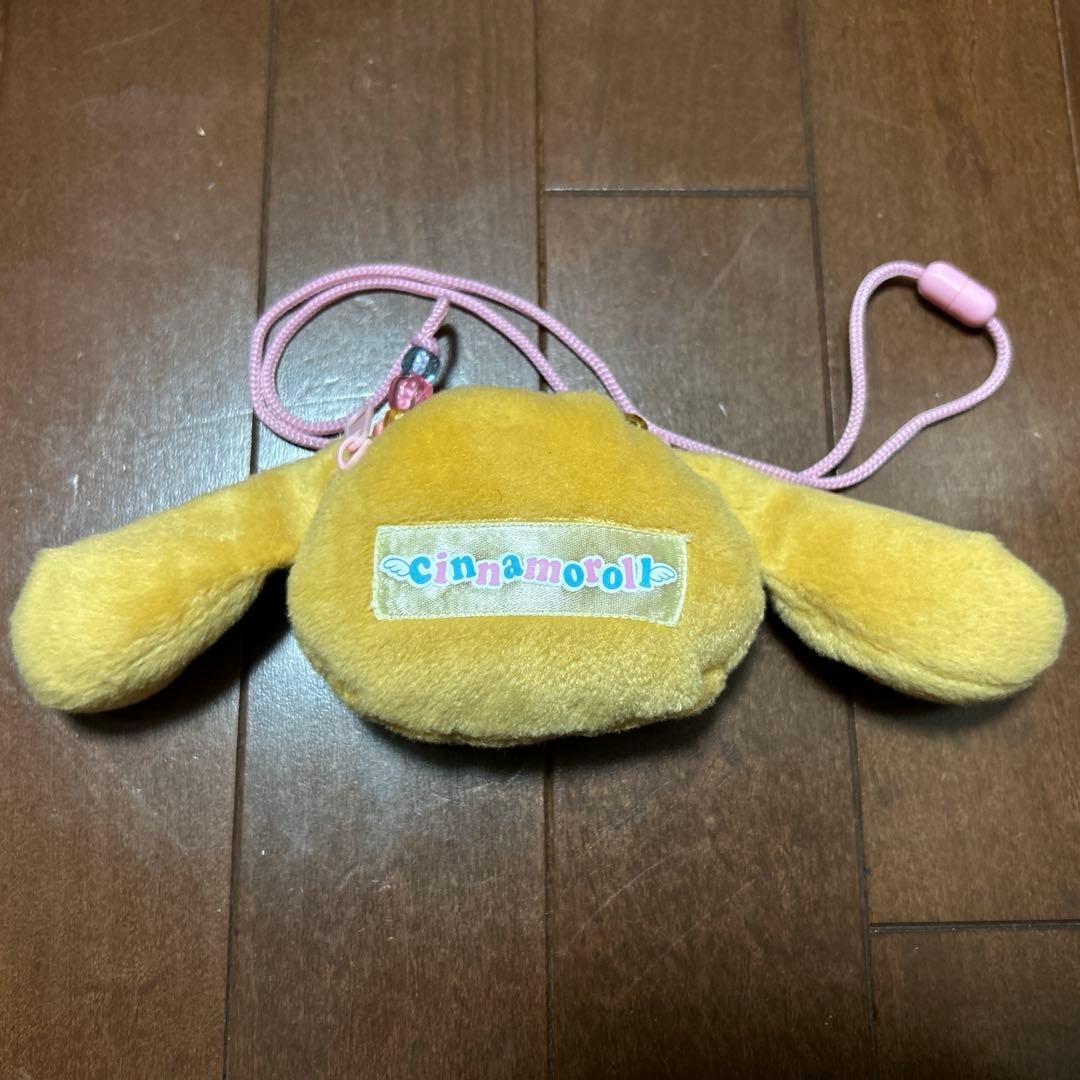 サンリオ シナモロール モカ ポーチ　顔型ぬいぐるみポーチ