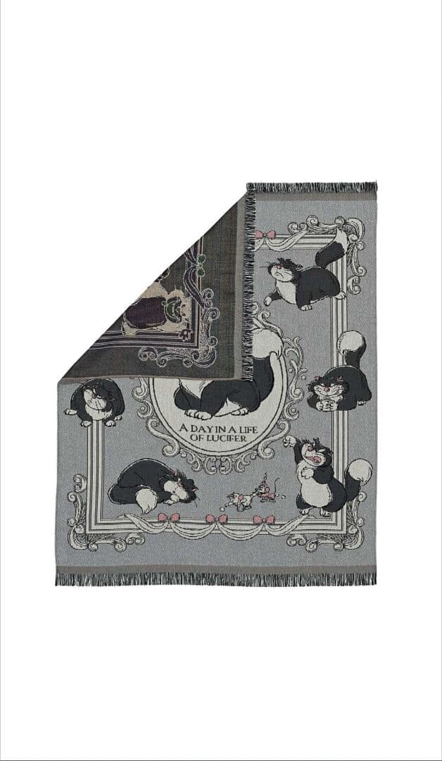 ディズニーストア　ルシファー　ブランケット　猫の日　CATDAY　2026