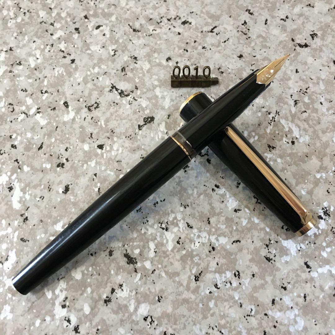 #0010 オーバーホール済み 万年筆 モンブラン MONTBLANC 14k