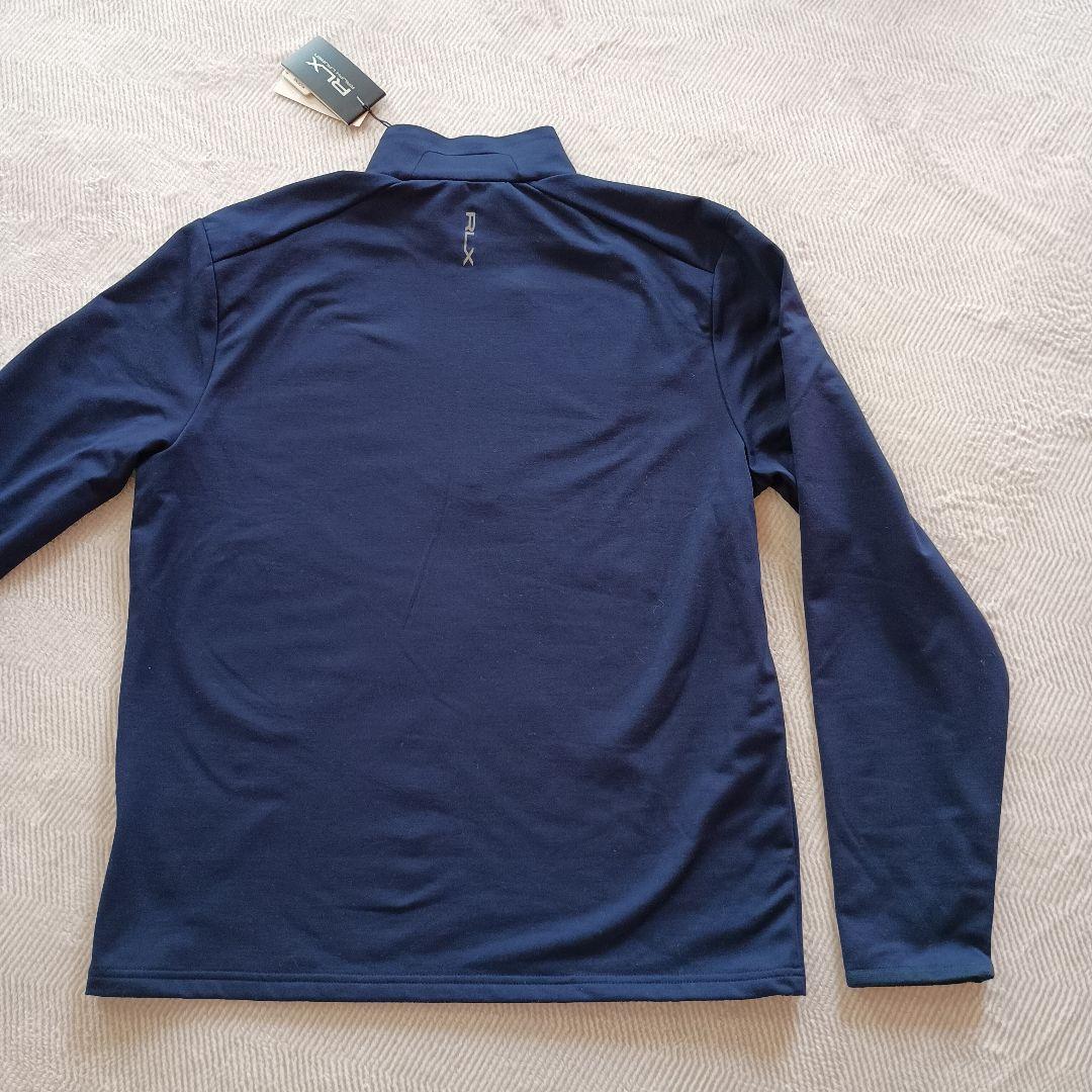 RLX ネイビー ハーフジップ メンズウェア Mサイズ