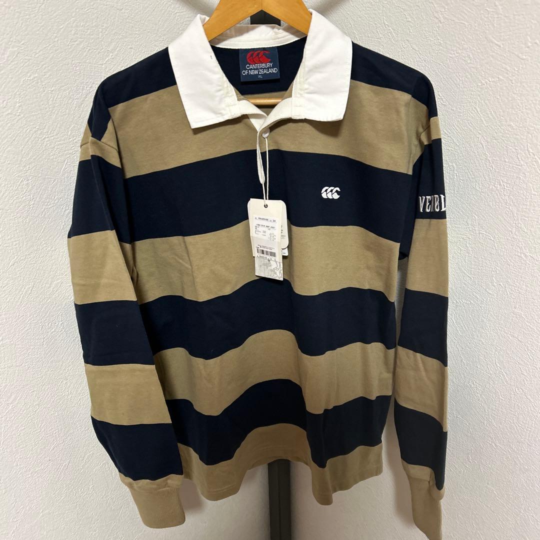 【新品】ヴェルブリッツ ✖️カンタベリー4インチストライプ ラグビージャージー