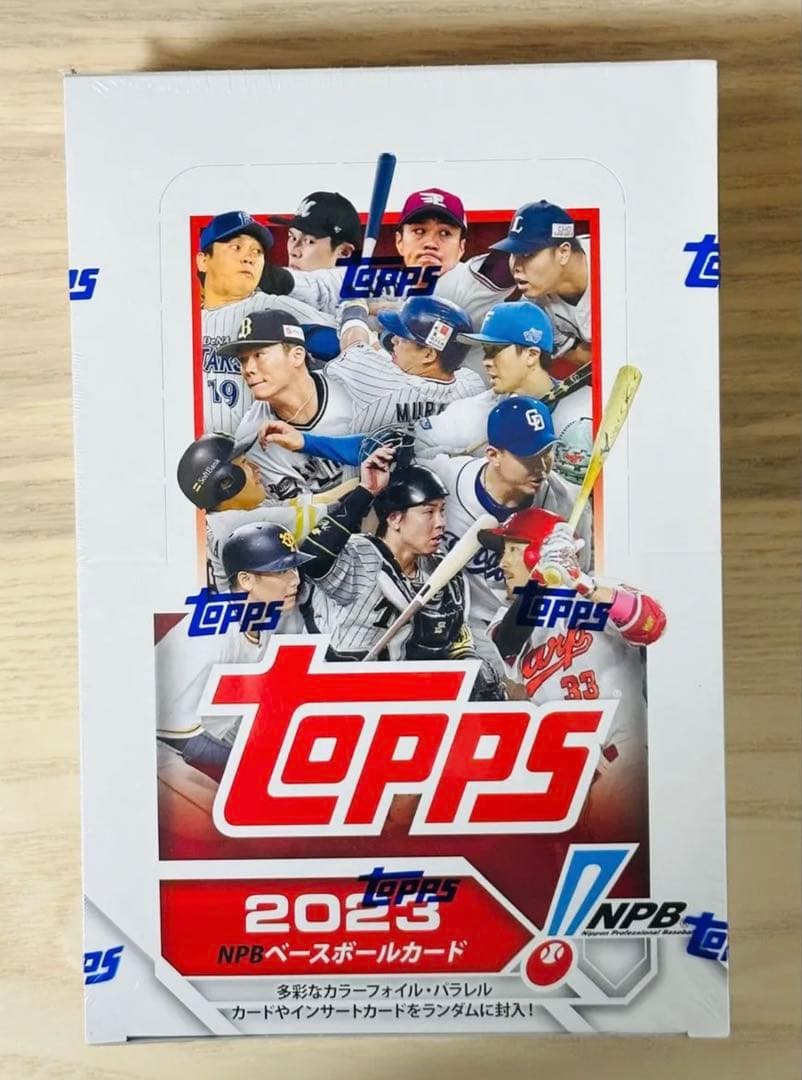 Topps NPB Baseball Card 1箱 シュリンク付 トレカ 野球