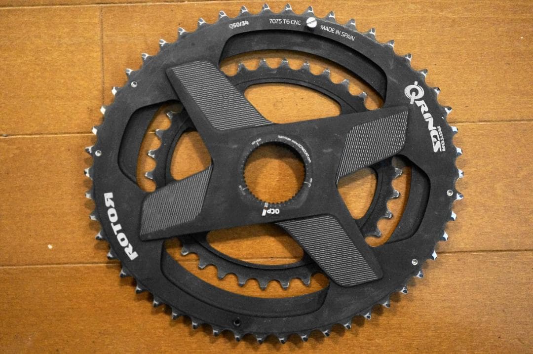 ROTOR チェーンリングQ-Ring OVAL 50×34T