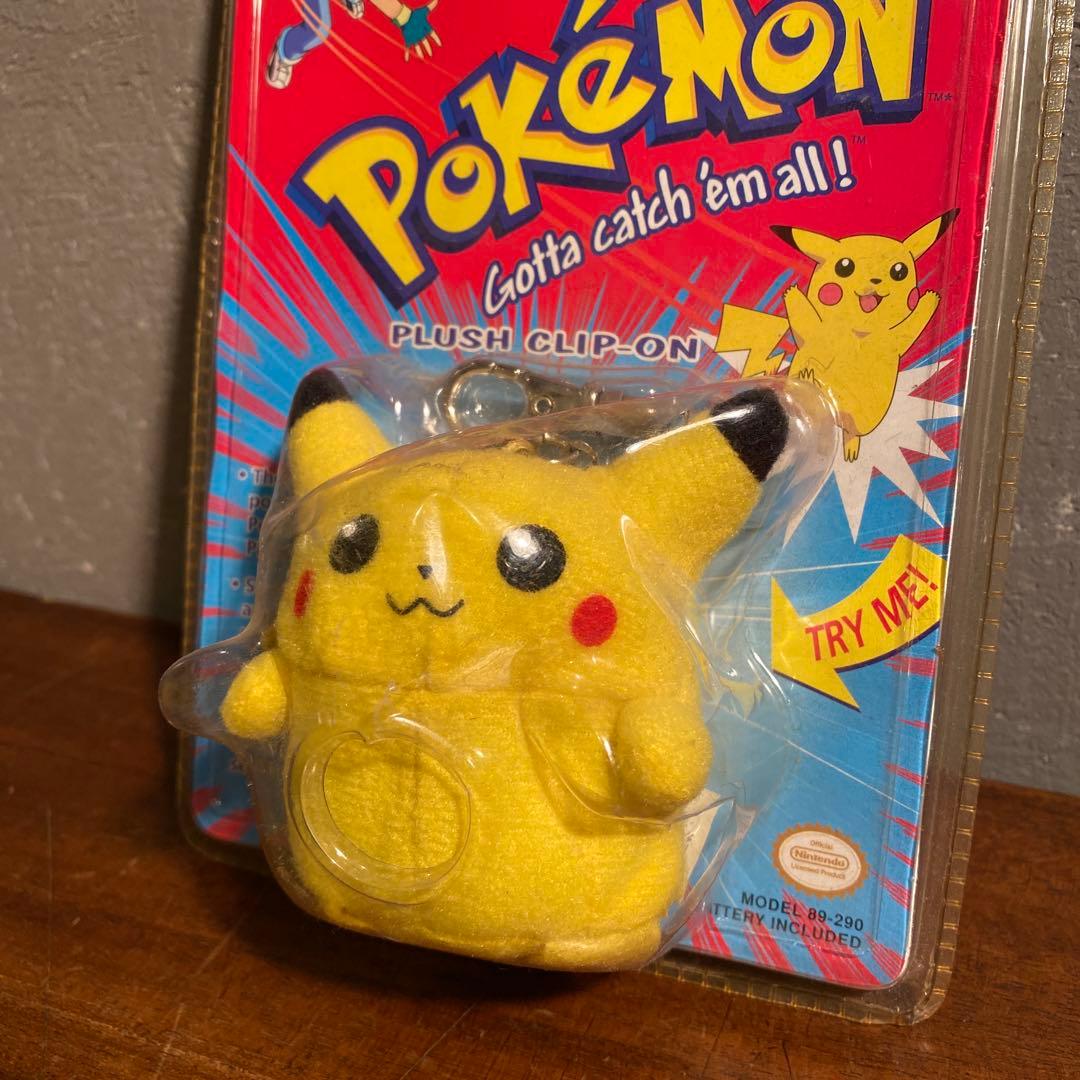 稀少 デッドストック HASBRO ポケモン ピカチュウ キーホルダー