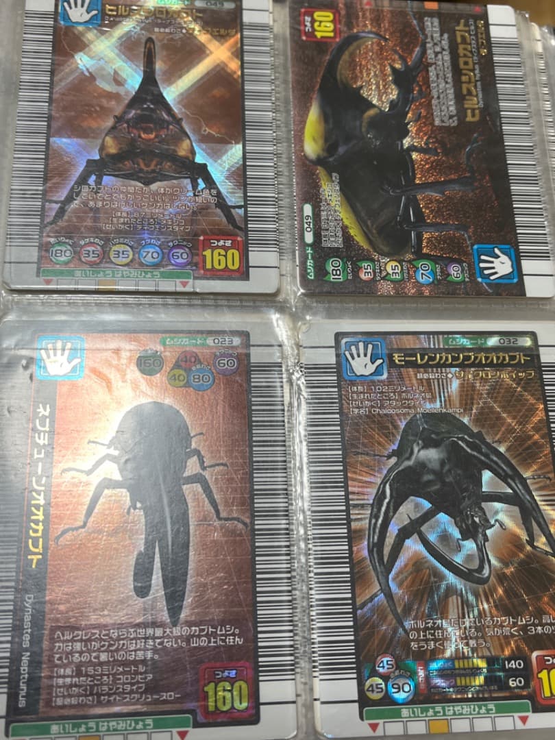 ムシキング  所持カード集