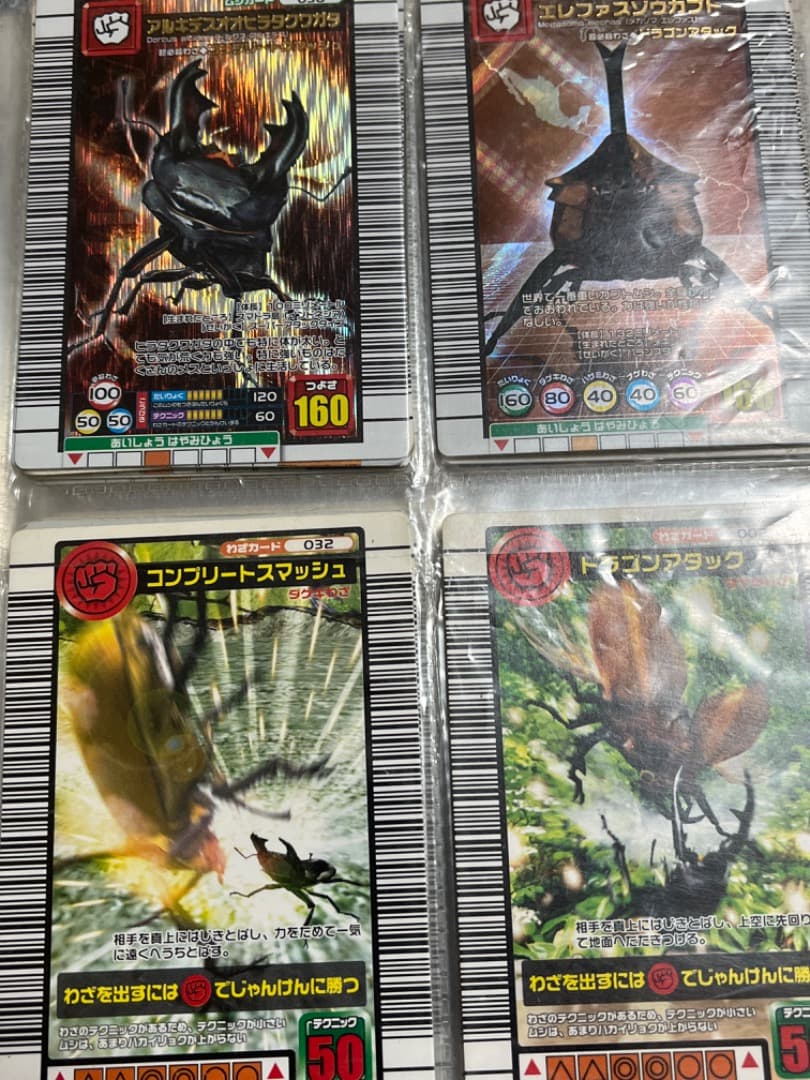 ムシキング  所持カード集