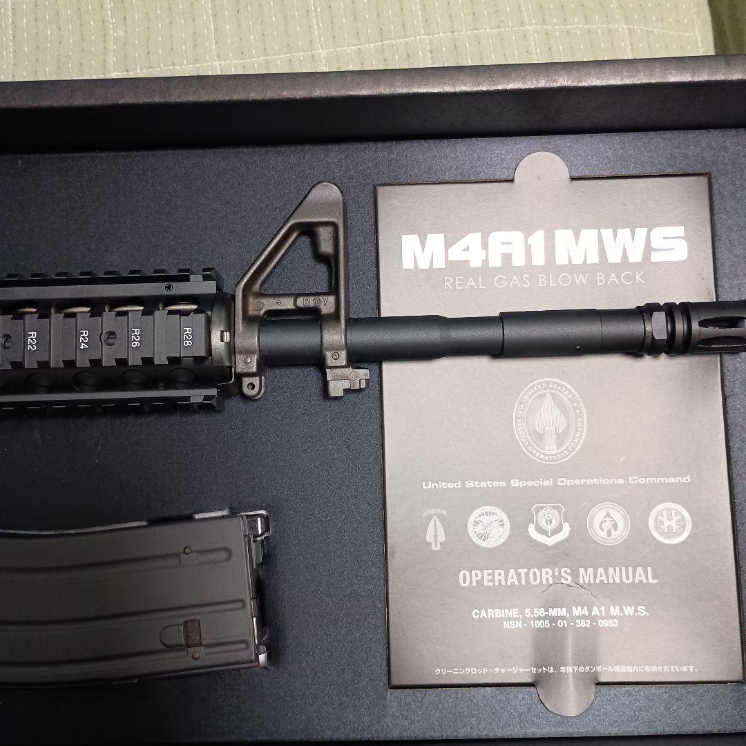 【けーし】東京マルイ　M4A1 MWS ガスブロ
