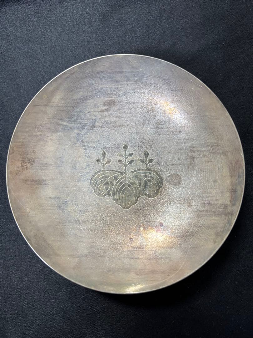 【純銀製】純銀盃94.5g！純銀刻印有り！純銀盃。鋳つぶし用