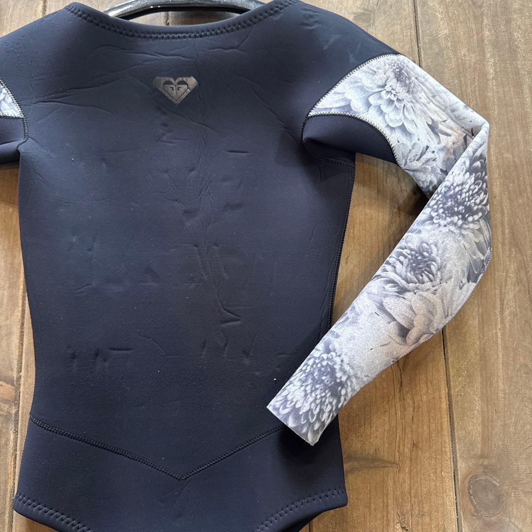 ROXY ロキシー　黒 長袖 ウェットスーツ　ロンスプ　MS