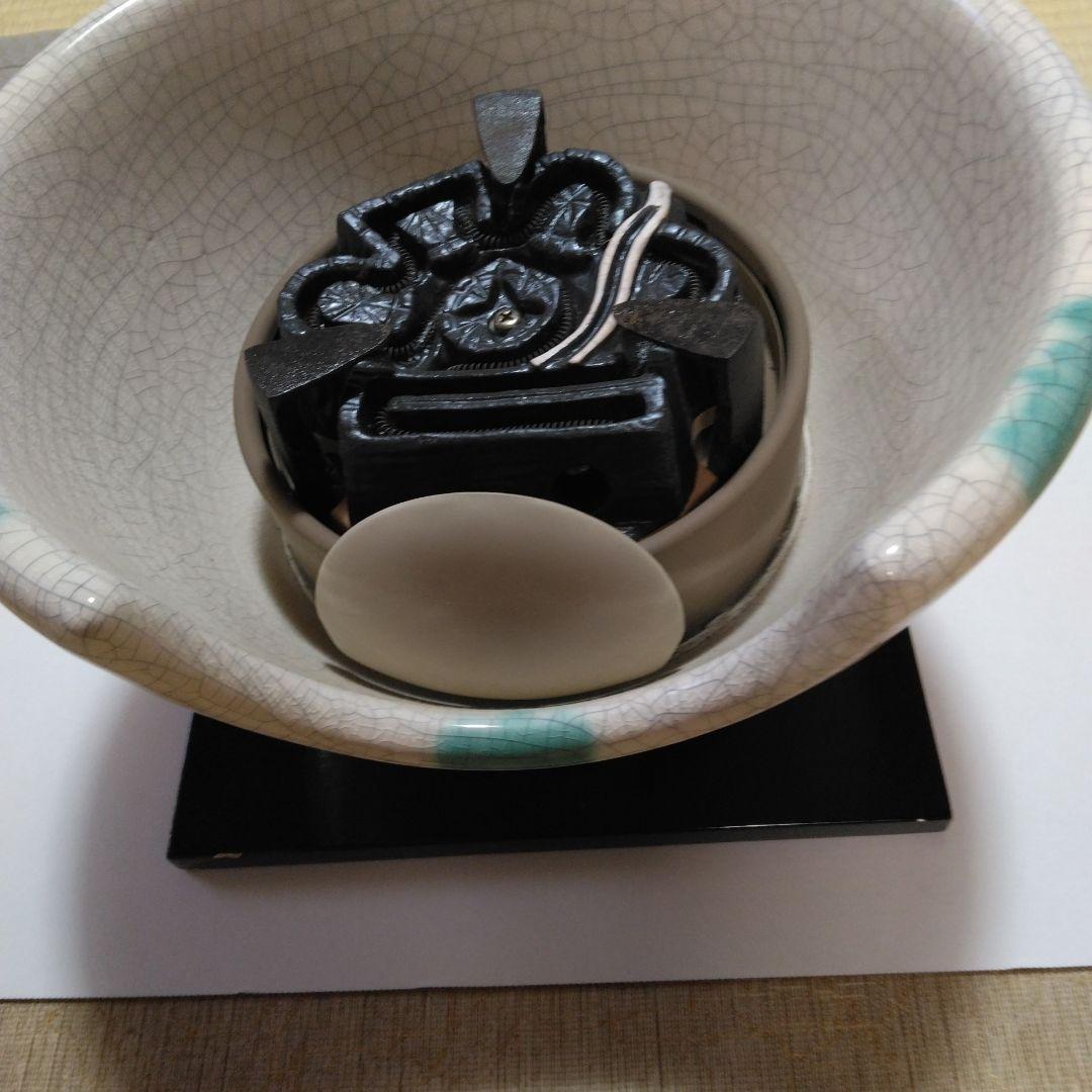 茶道用・電熱風炉（さつま織部)