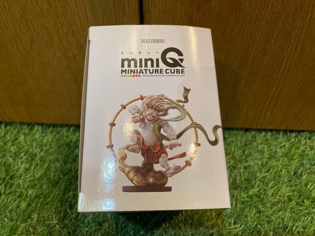 海洋堂 miniQ ミニチュアキューブ005 風神　雷神
