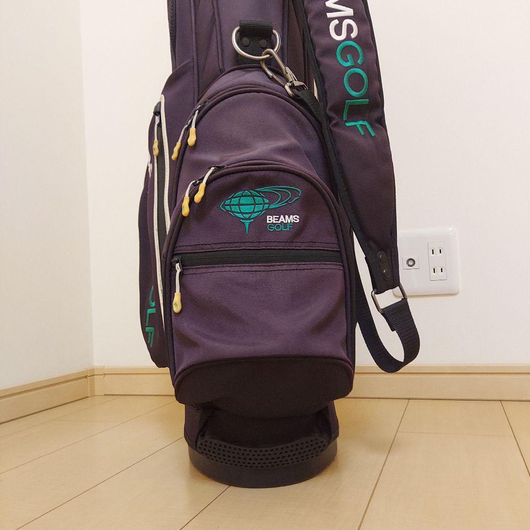 BEAMS GOLF ビームスゴルフ キャディバッグ スタンド ★ヘッドカバー付