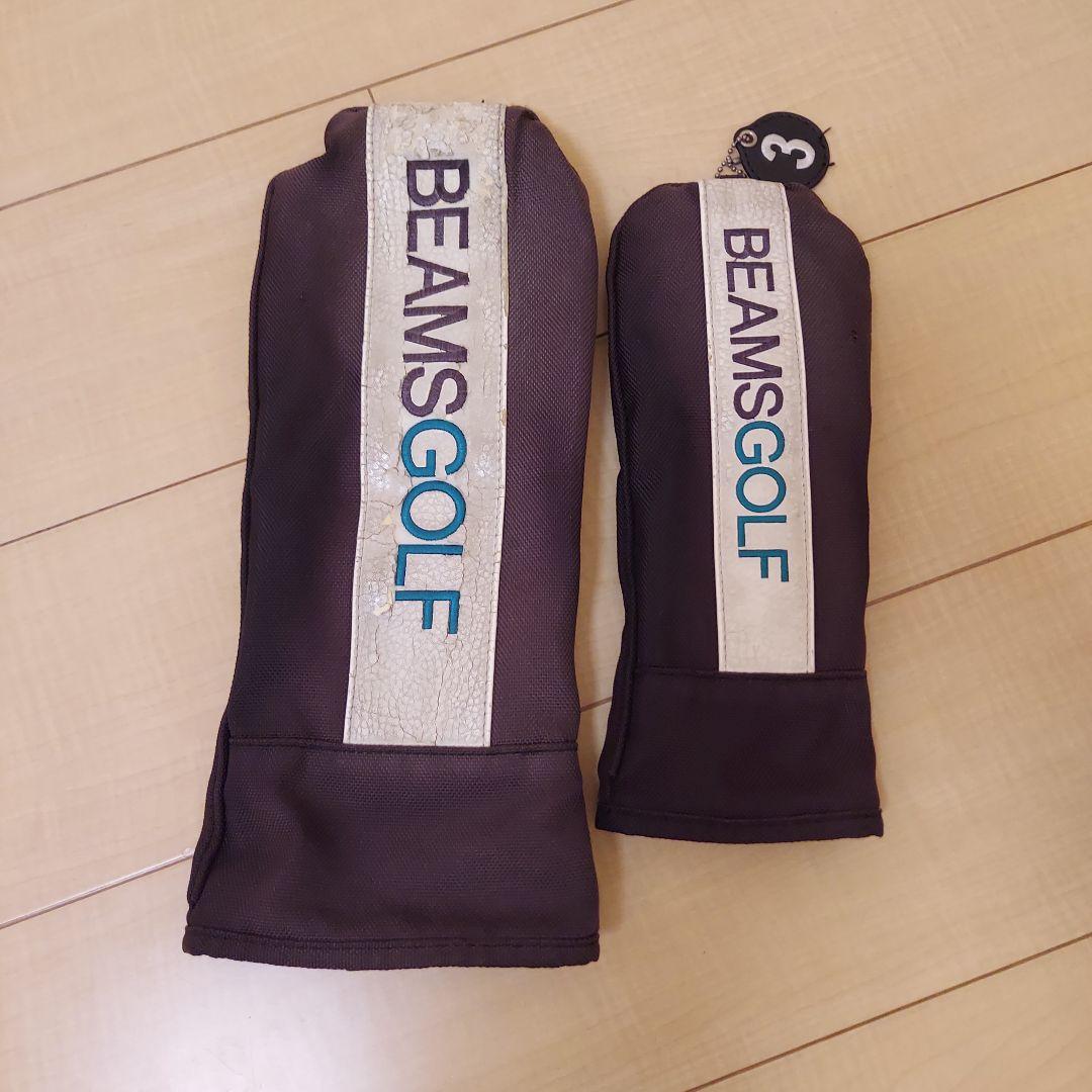 BEAMS GOLF ビームスゴルフ キャディバッグ スタンド ★ヘッドカバー付