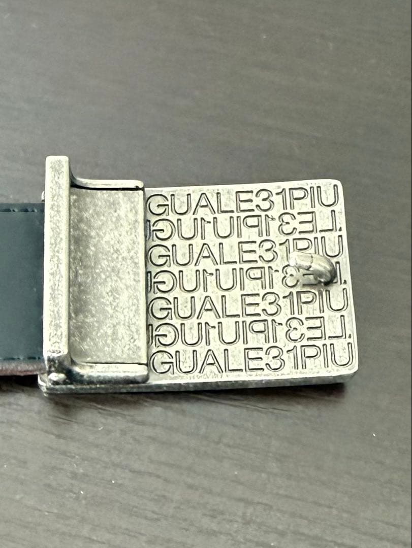 1PIU1UGUALE3 GOLF ベルト ゴルフ メンズ ウノピュウゴルフ 茶