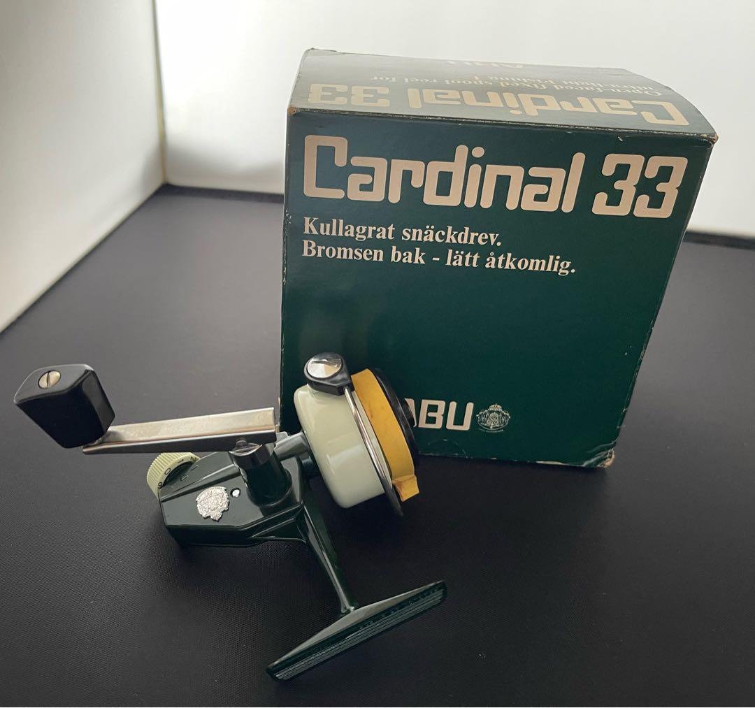 ABU Cardinal 33 オールドリール　レトロ