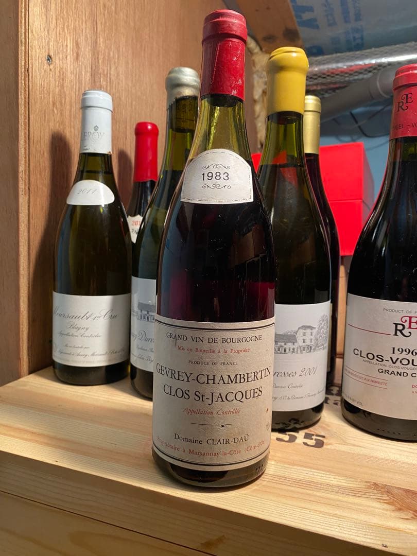 幻のクレール ダウ1983年G.C Clos St-Jacques