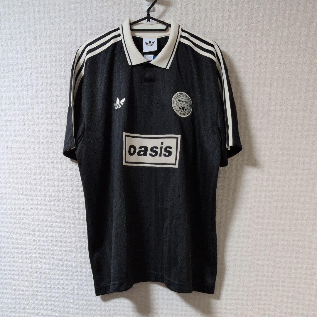 Oasis Live25 ロンドン限定フットボールシャツ オアシス アディダス