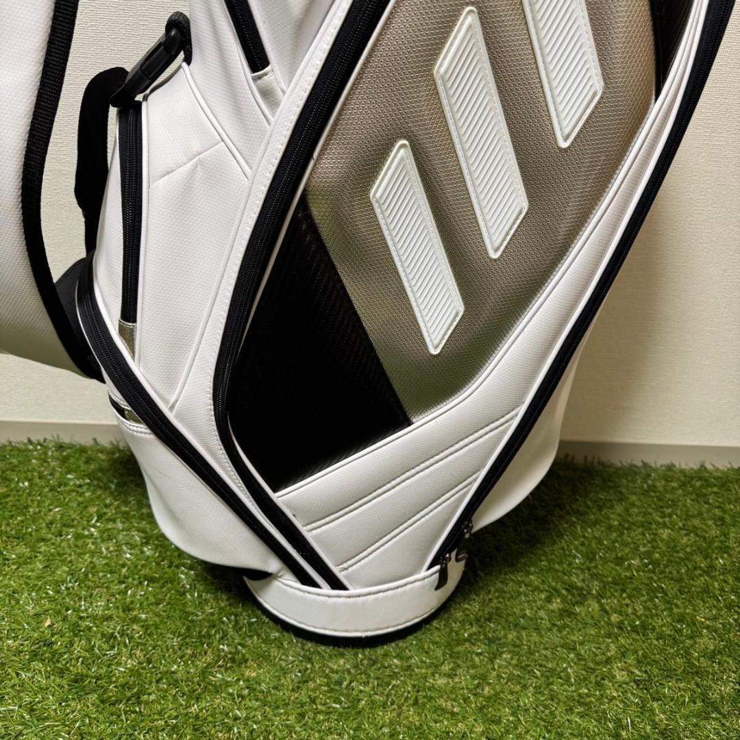 定価38,500（税込）adidas アディダス キャディバッグ ゴルフバッグ