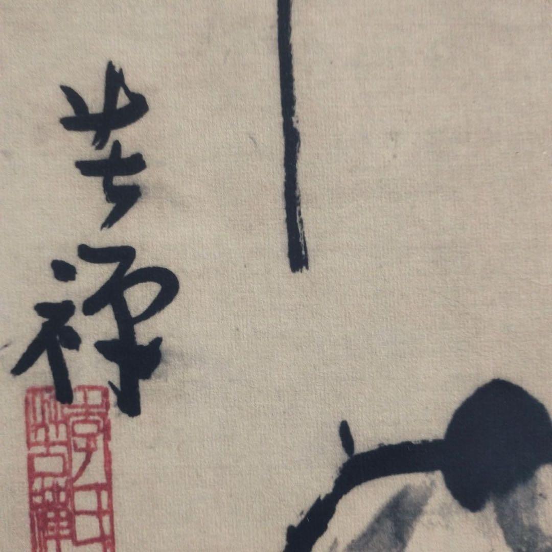 中国絵画 掛け軸 鷹図 水墨画 アート 壁掛け 書画 インテリア 装飾 中堂