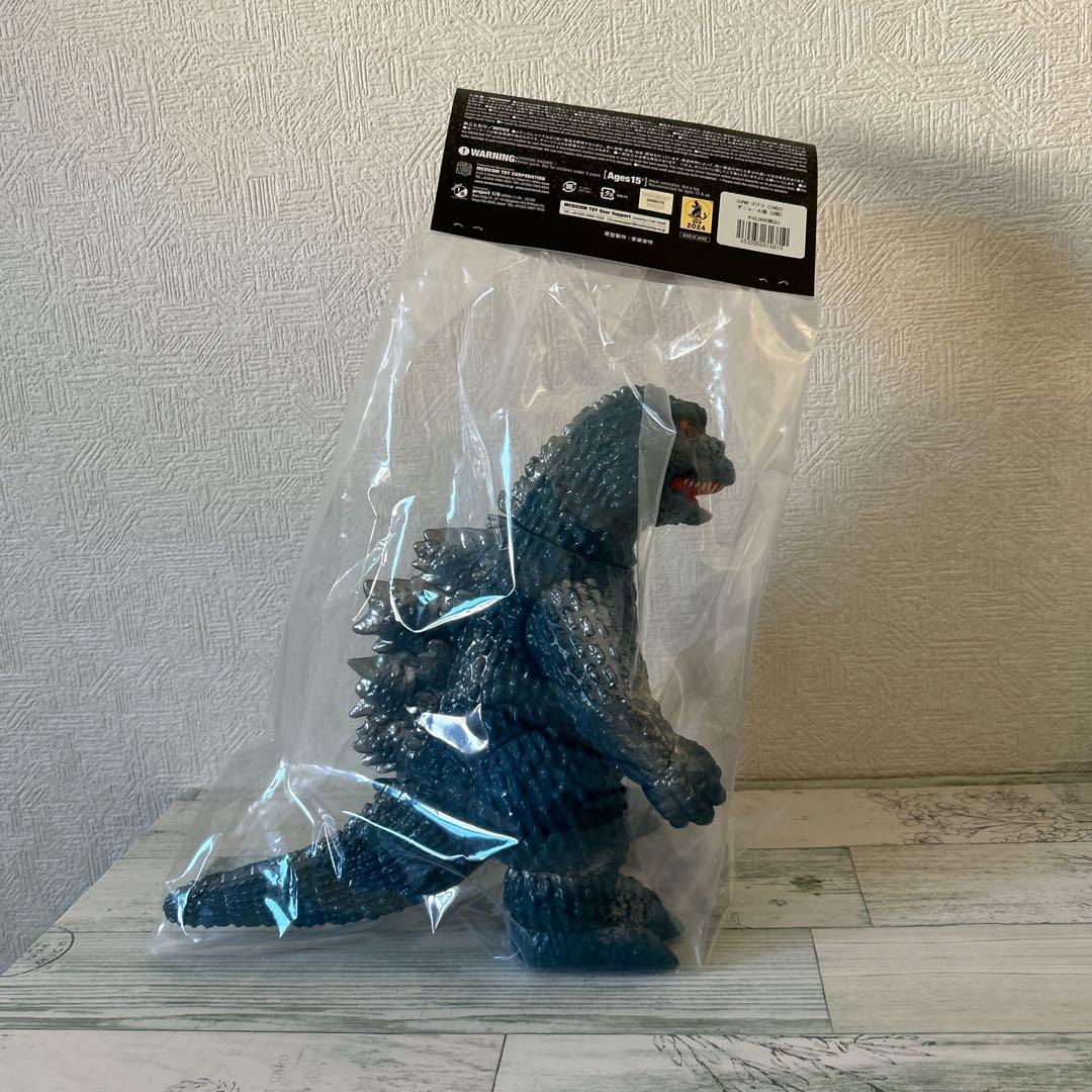 【極美品　希少】GVWゴジラ (1962) ギミック版 青色 未開封　安楽安作