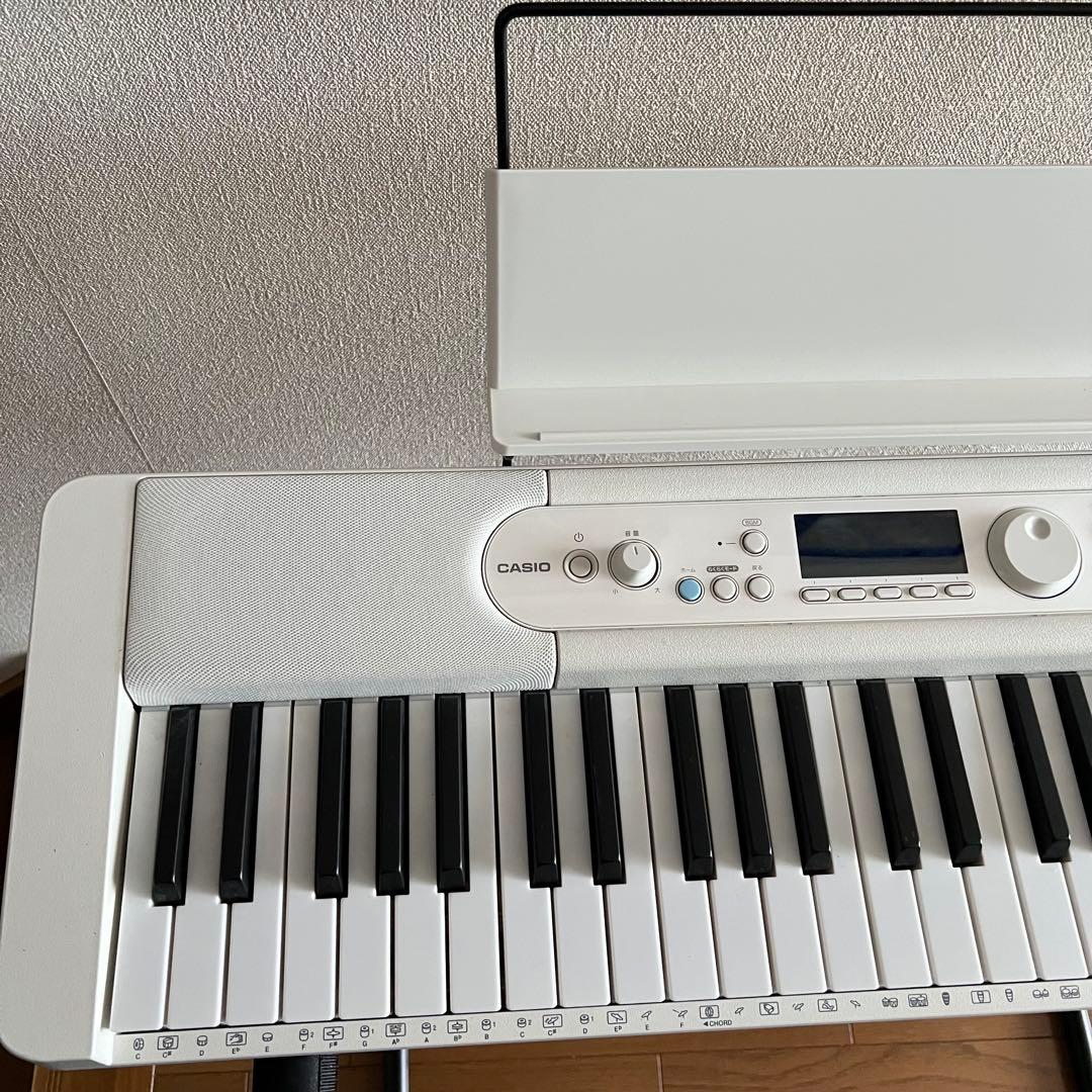 【送料無料】カシオ(CASIO)光ナビゲーション電子キーボード LK-520