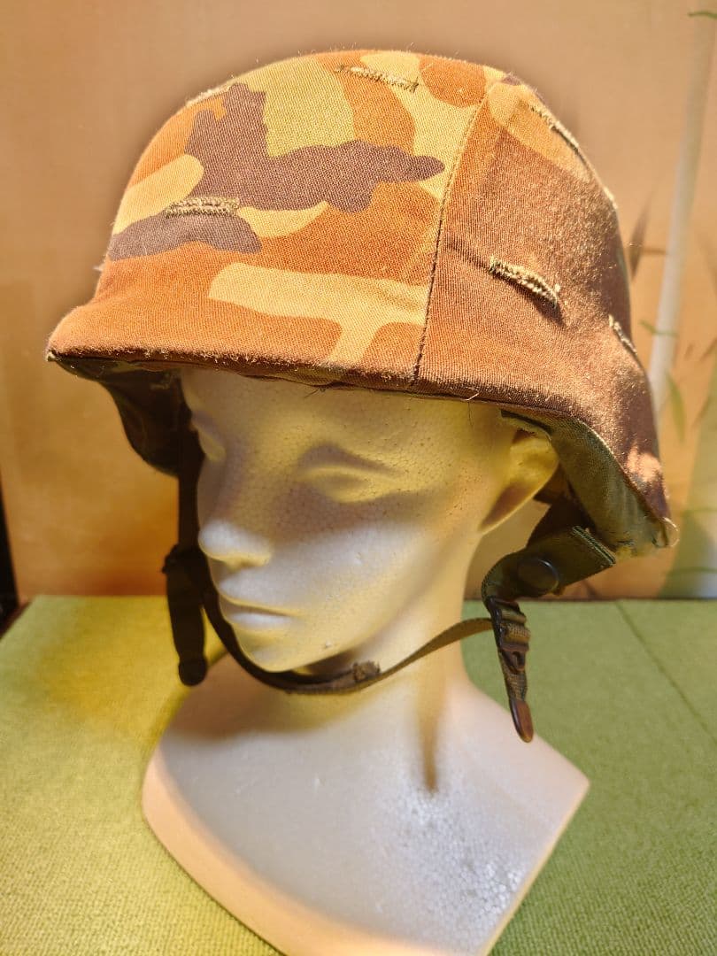 米軍放出　実物防弾Pasgtヘルメット　フリッツバリスティックヘルメット 80s