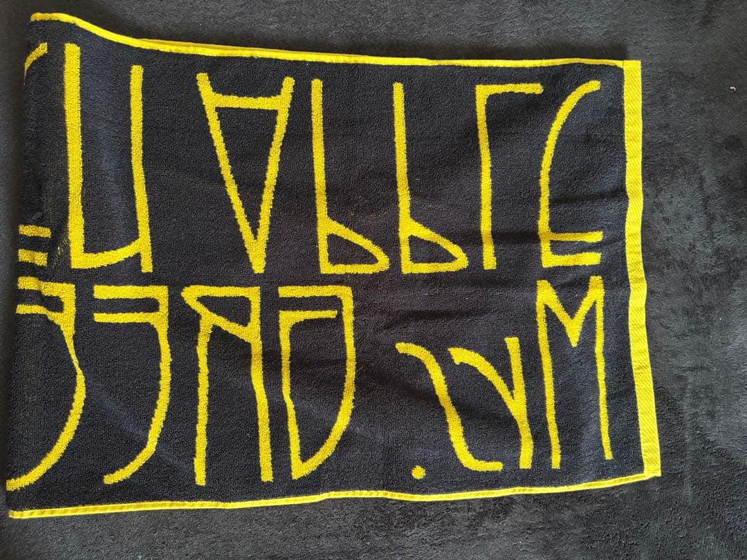 Mrs. GREEN APPLE バベルの塔 パーカー イエロー タオル