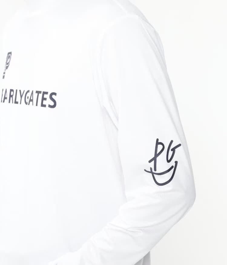 新品 新商品 日本正規品 パーリーゲイツ 吸水速乾 遮熱 裏起毛 白 7 XXL