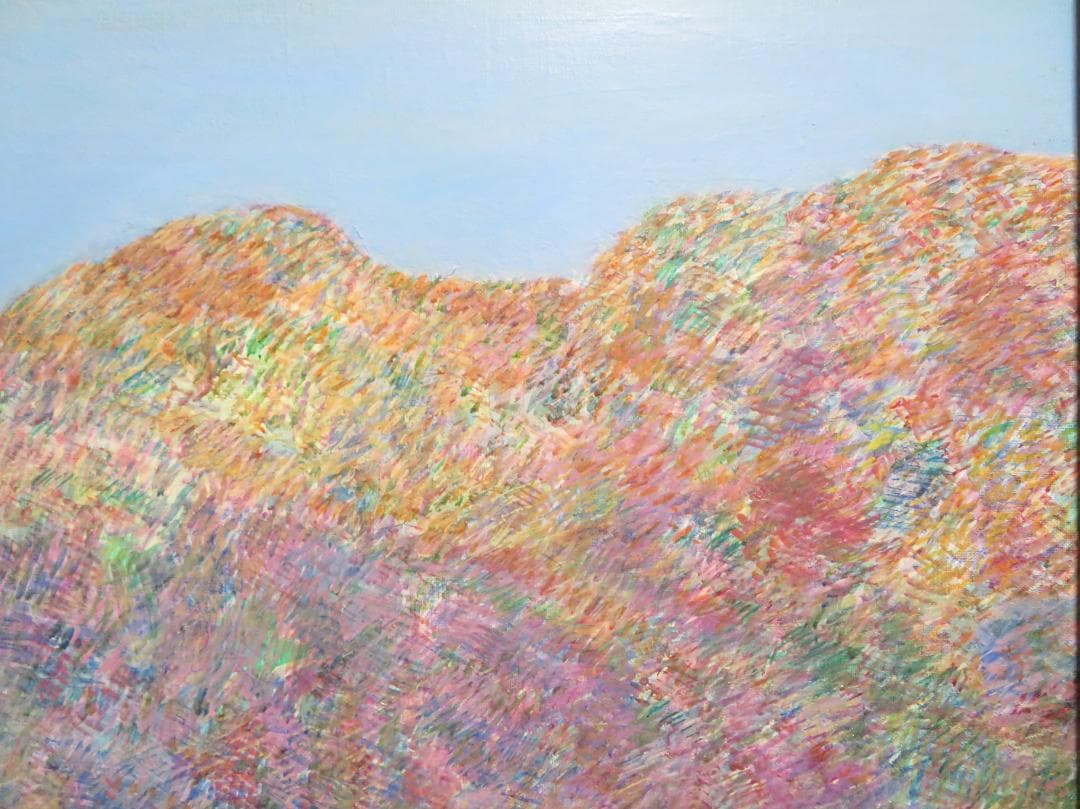 ◆ 平井光典　「錦秋」　油彩　F10号　独立会　独立賞　福岡県立美術館収蔵　◆