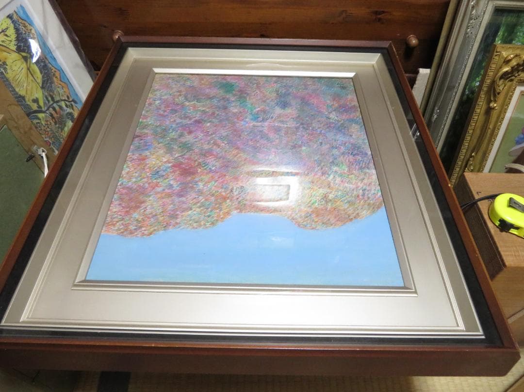 ◆ 平井光典　「錦秋」　油彩　F10号　独立会　独立賞　福岡県立美術館収蔵　◆