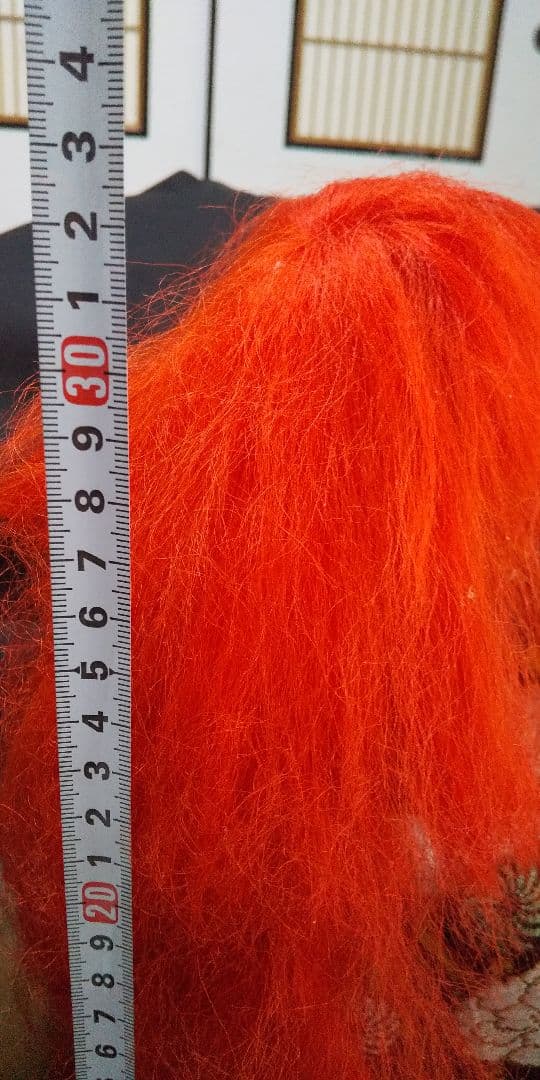 アンティーク紅白歌舞伎 人形