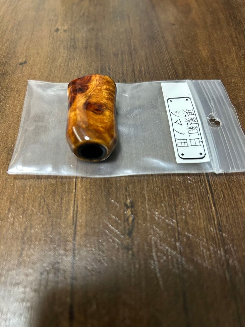 わたらせ樹脂工房製 花梨瘤 紅白 シマノ用 左