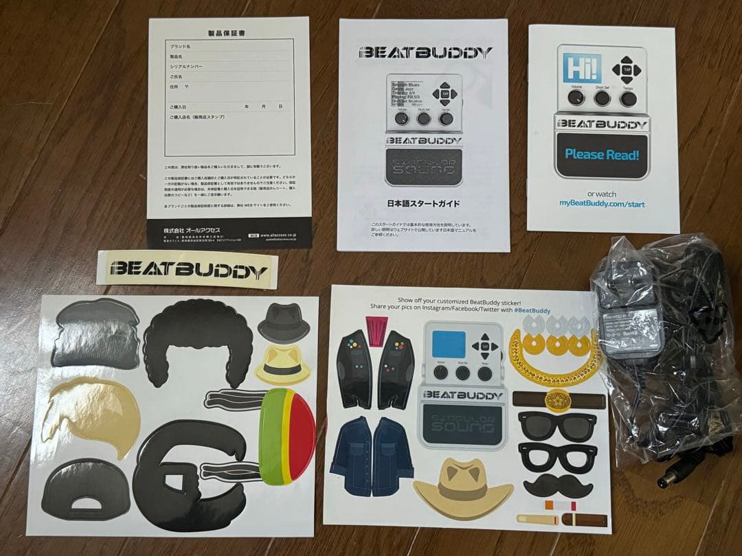 ギター Singular Sound AEROS Loop + BEAT BUDDY