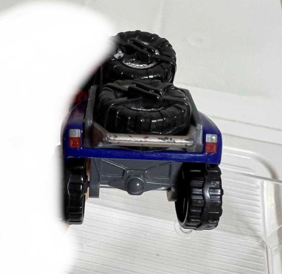 カーズ、ミニカー、（マテル）オフロードタイプ、マックイーン、ブルー・グリット