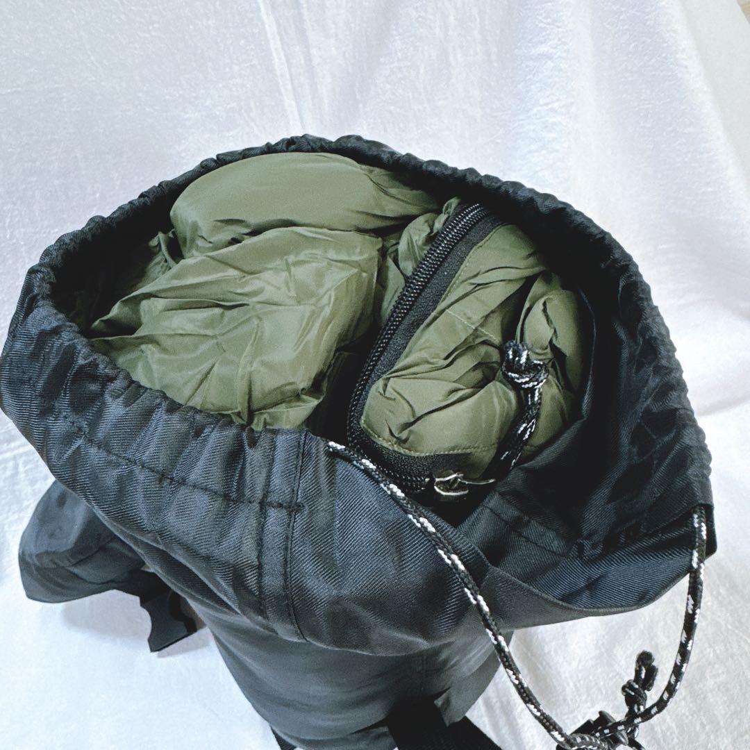 キャンプ グリーブ シュラフ 春夏用 寝袋 ダウン マミー型 600FP