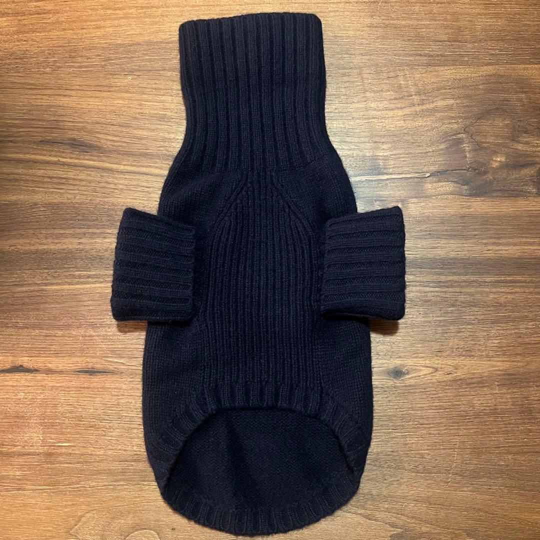 試着のみ ラルフローレン ベアウールカシミヤ ドッグセーター