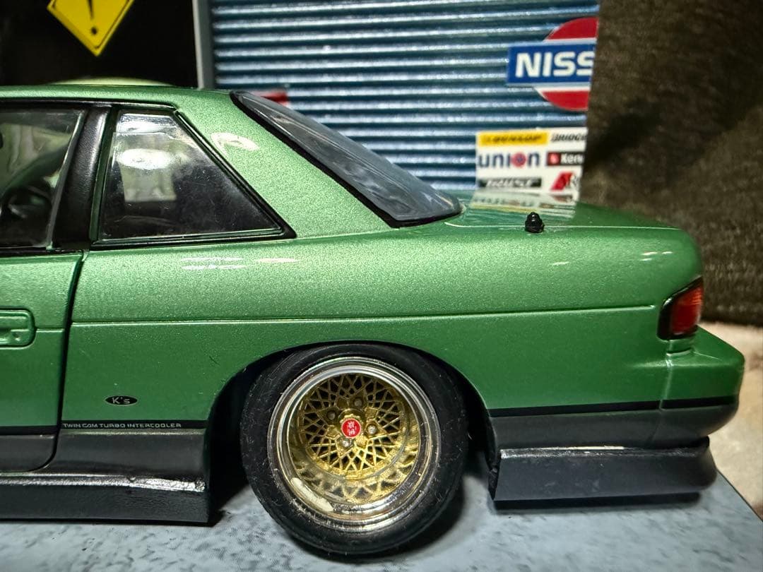 S13 シルビア 1/24 ジオラマ