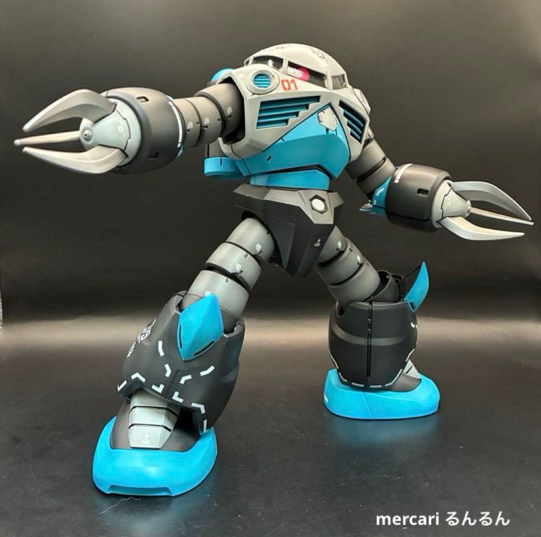 1/100 MSM-07 ズゴック 初音ミクカラーver塗装完成品