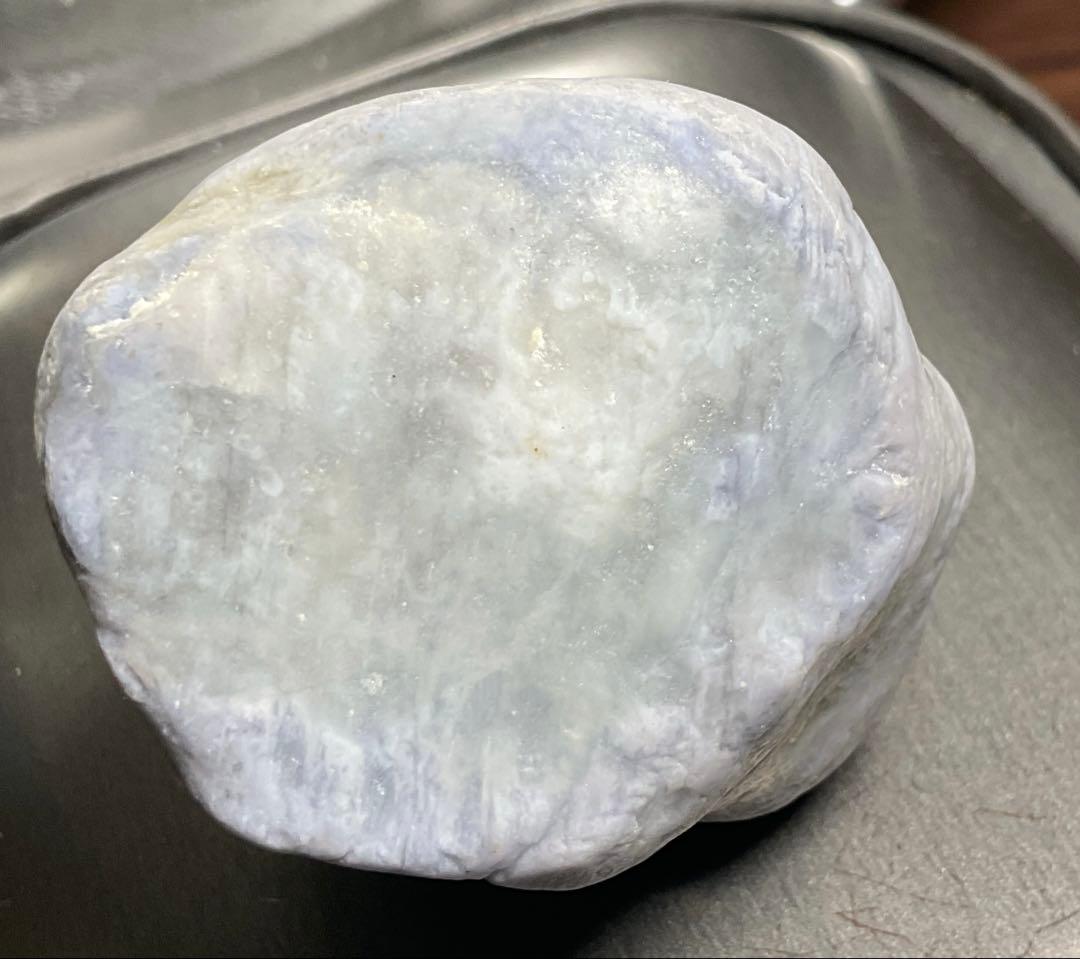 ［単結晶　青紫色］　糸魚川コランダム海石149g 糸魚川　ヒスイ　ひすい