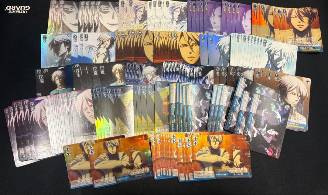 ヴァイスシュヴァルツ　PSYCHO-PASS 4コン　デッキ　パーツ　サイコパス