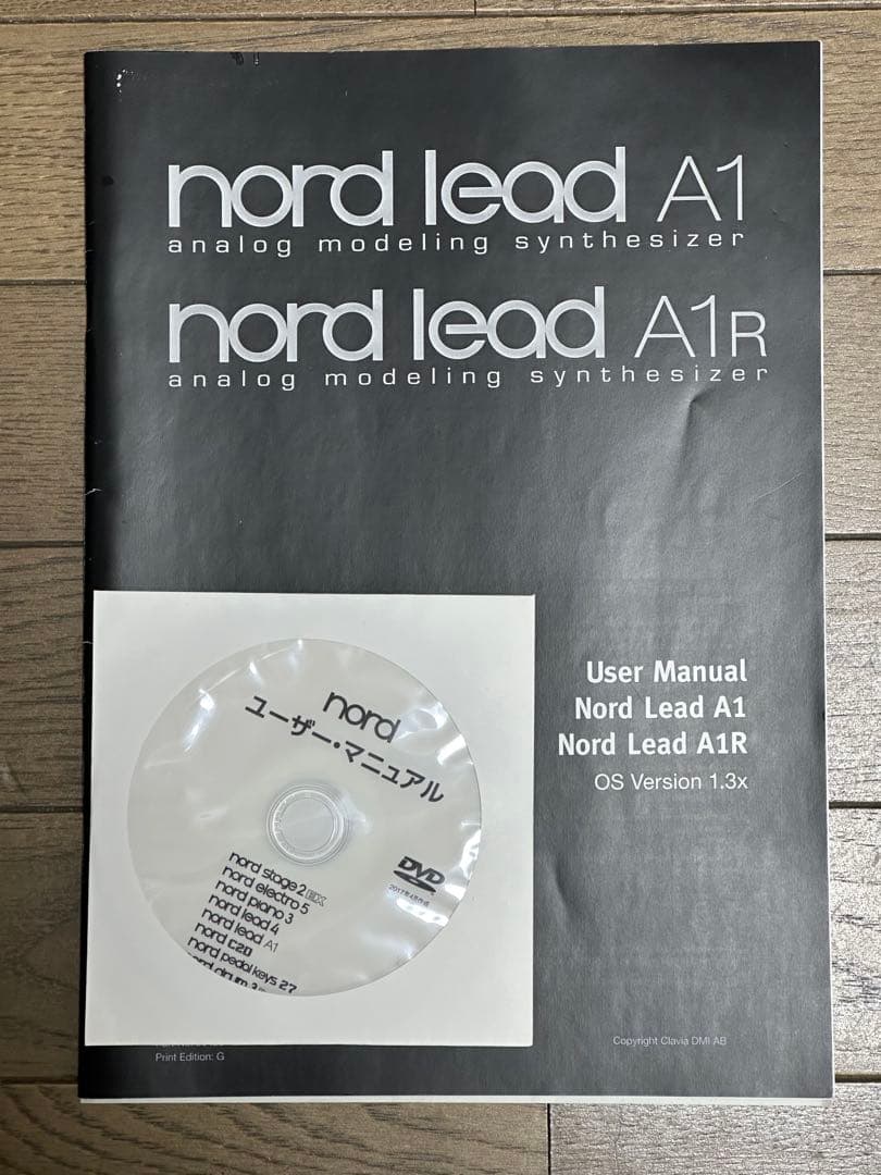 Nord Lead A1 49鍵 シンセサイザー 赤