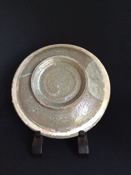 藤田佳三作  刷毛目大皿