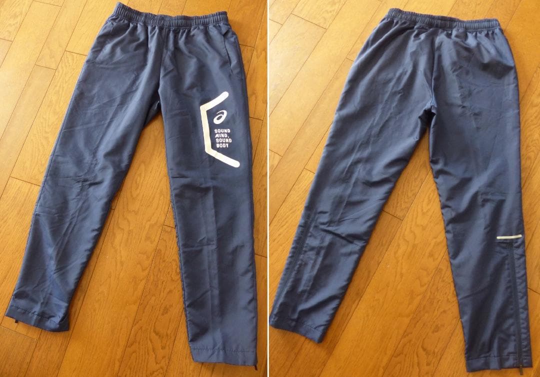 送料込 新品 17,800円★アシックス 裏トリコットウィンドブレーカー 上下