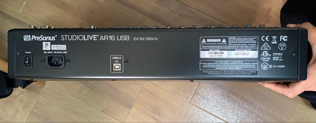PreSonus studio live AR16 USB 中古美品