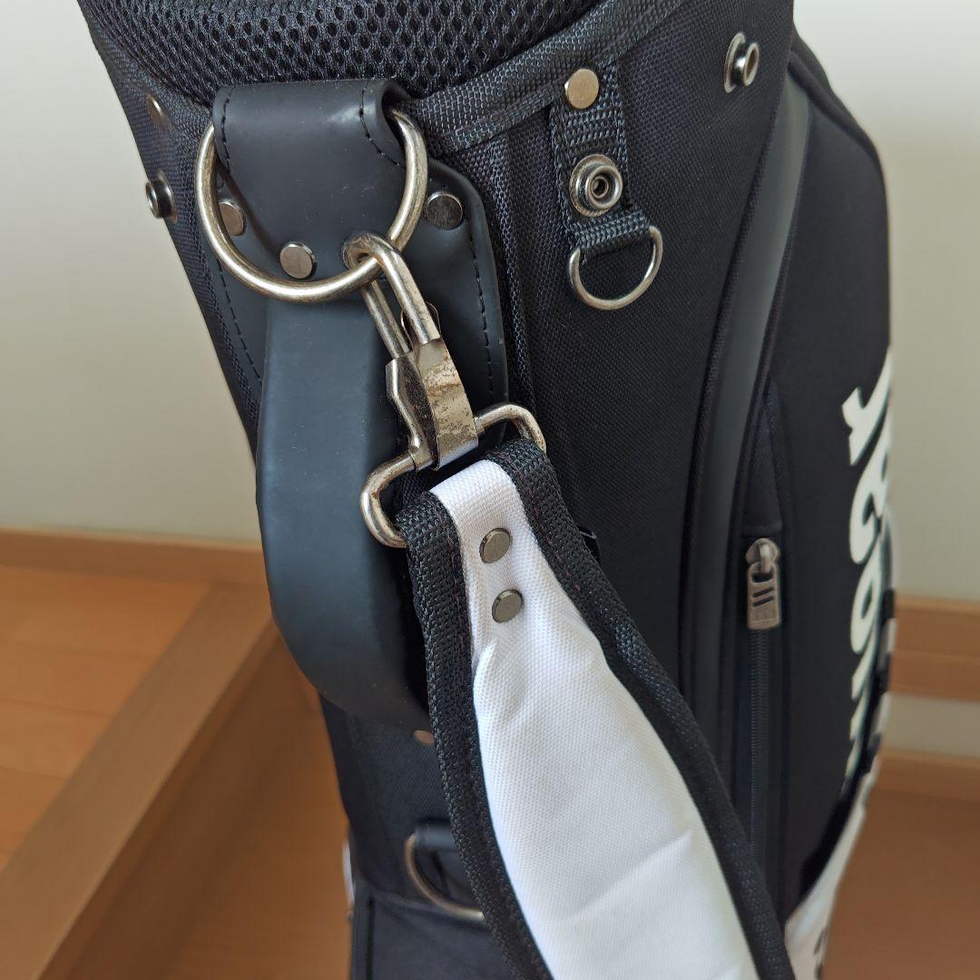 munsingwear キャディバッグ ブラック・ホワイト