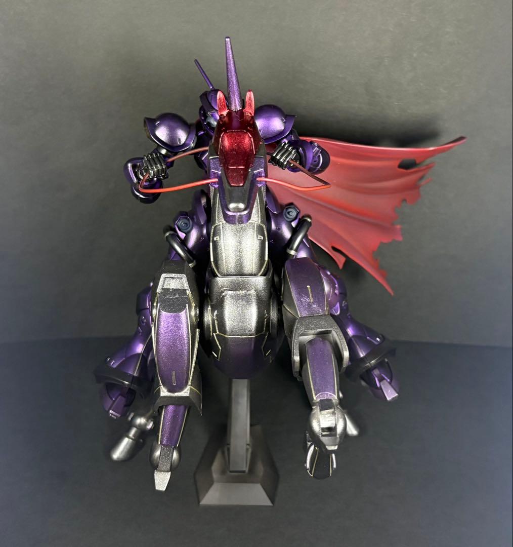 エグザベ専用ギャン×風雲再起　 ミキシング　全塗装完成品