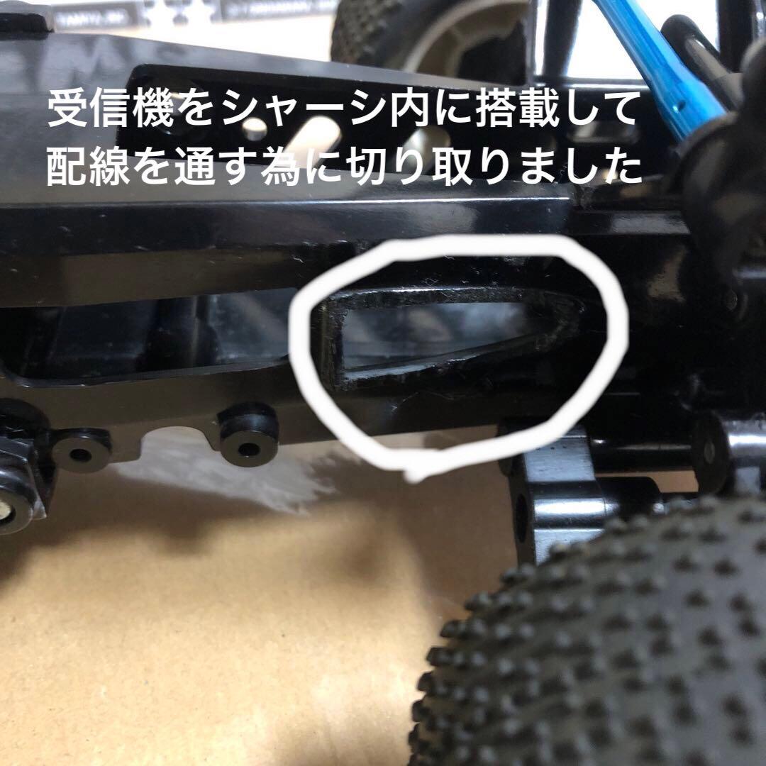 タミヤ RC M03シャーシ、サーボ付き、フルベア、スポチュン 程度良好