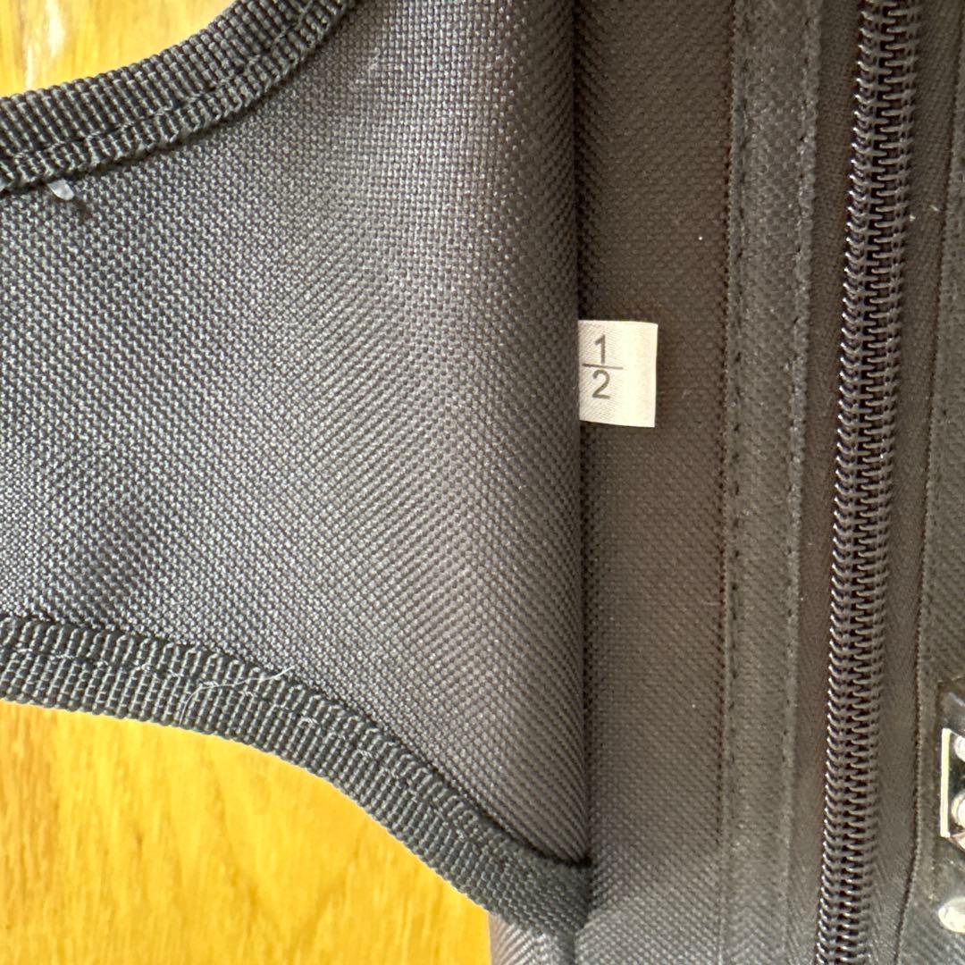 【美品】バイオリン 1/2サイズ セット ケース・弓・肩当て付き 子供用