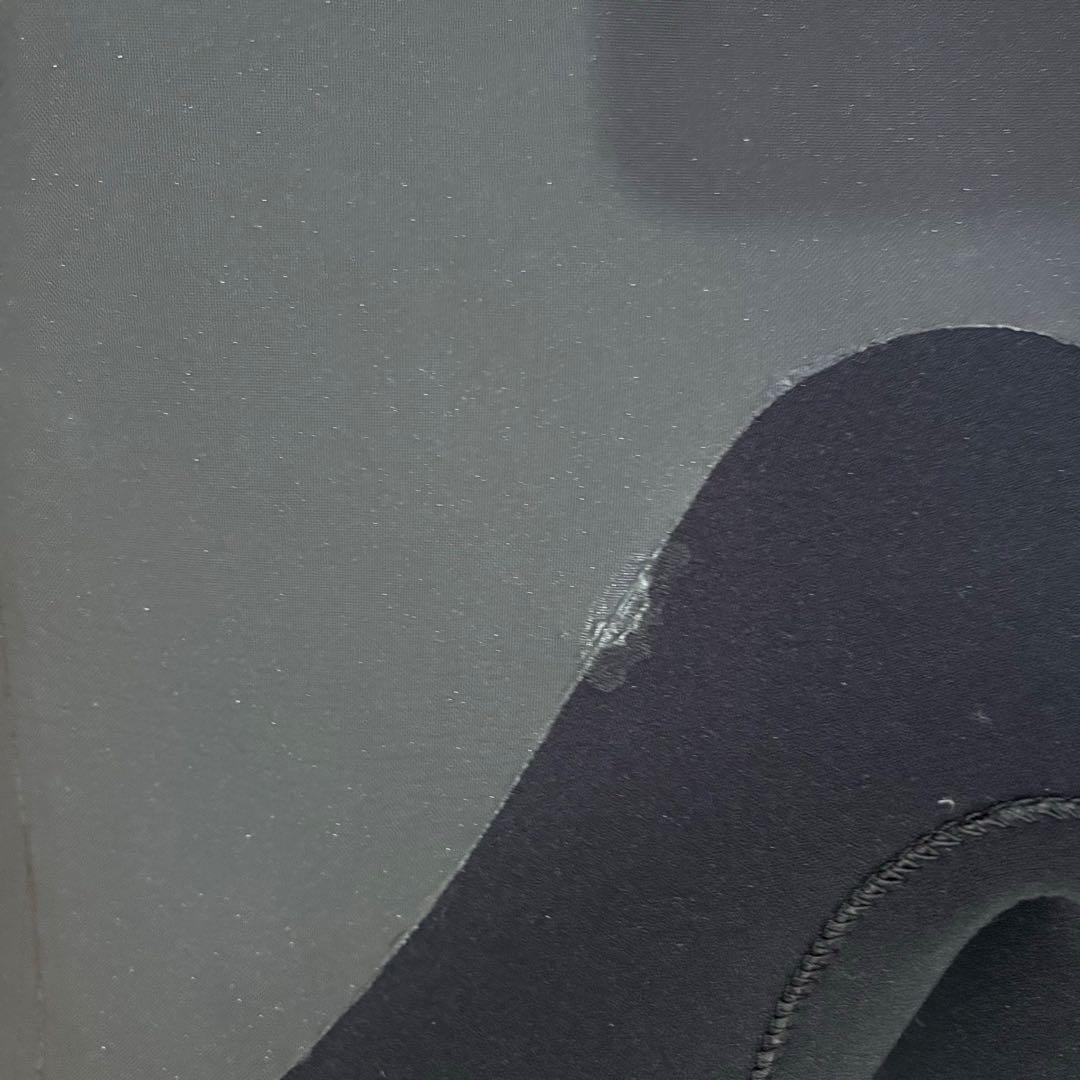 セミドライウェットスーツ　裏起毛5mm 黒 ML