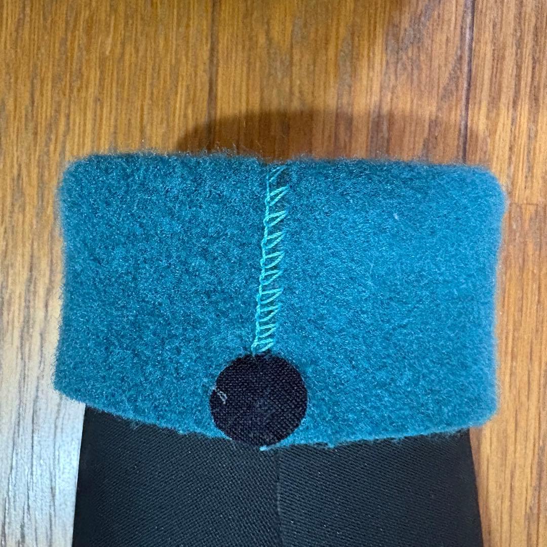 セミドライウェットスーツ　裏起毛5mm 黒 ML